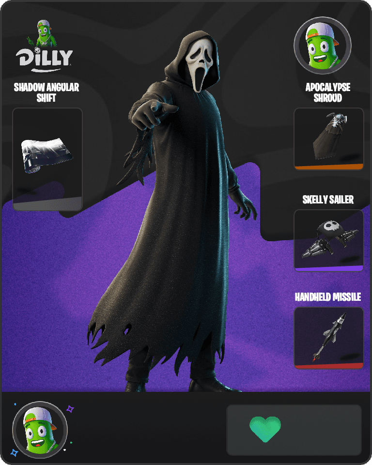 Ghostface Fortnite combo