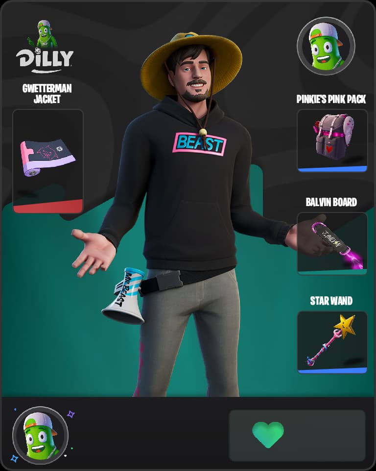 MrBeast combo by Fortnitepro1911