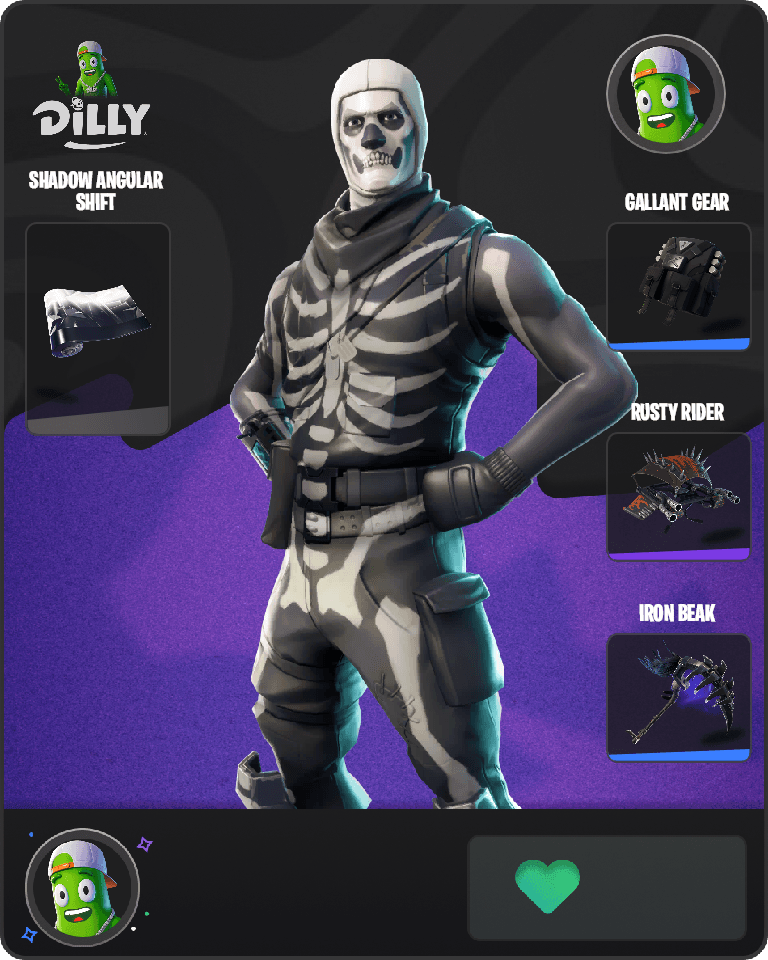 Skull Trooper Fortnite combo