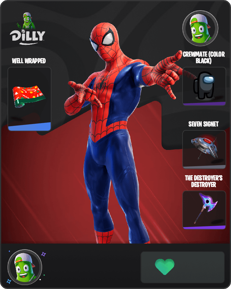 Spider-Man Fortnite combo