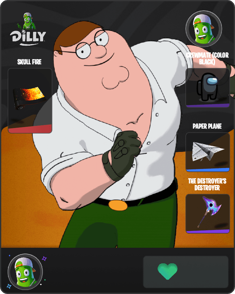 Peter Griffin Fortnite combo
