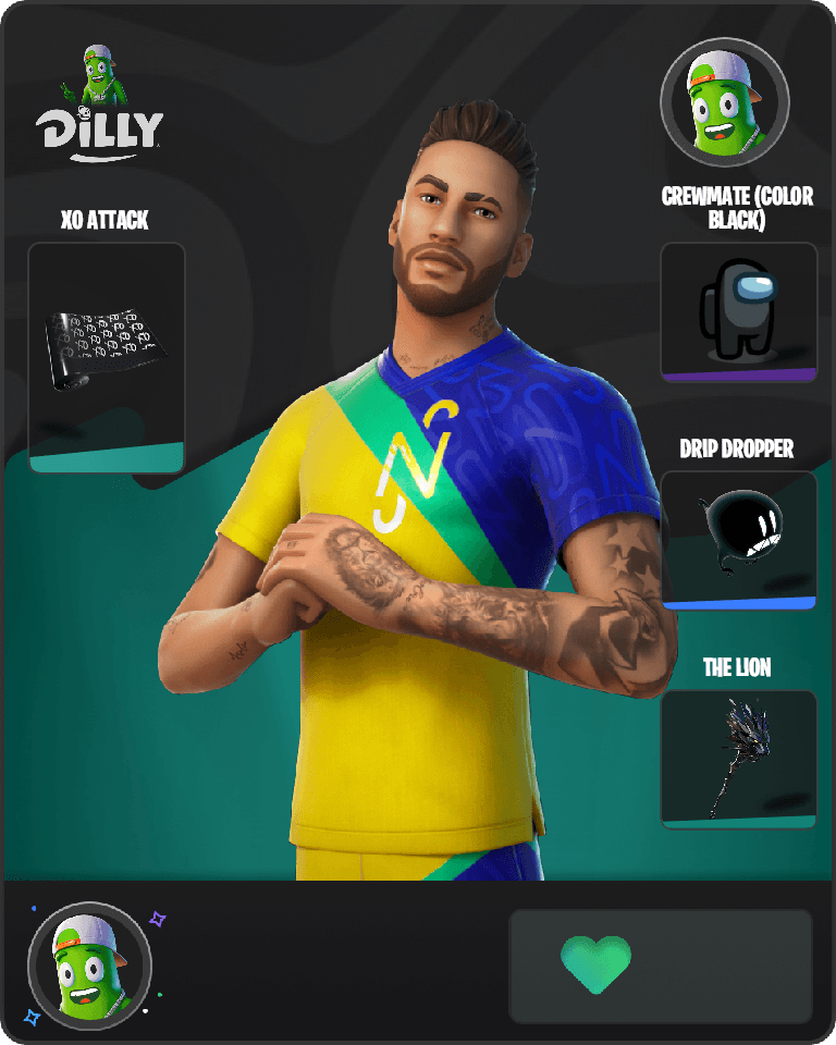 Neymar Jr Fortnite combo