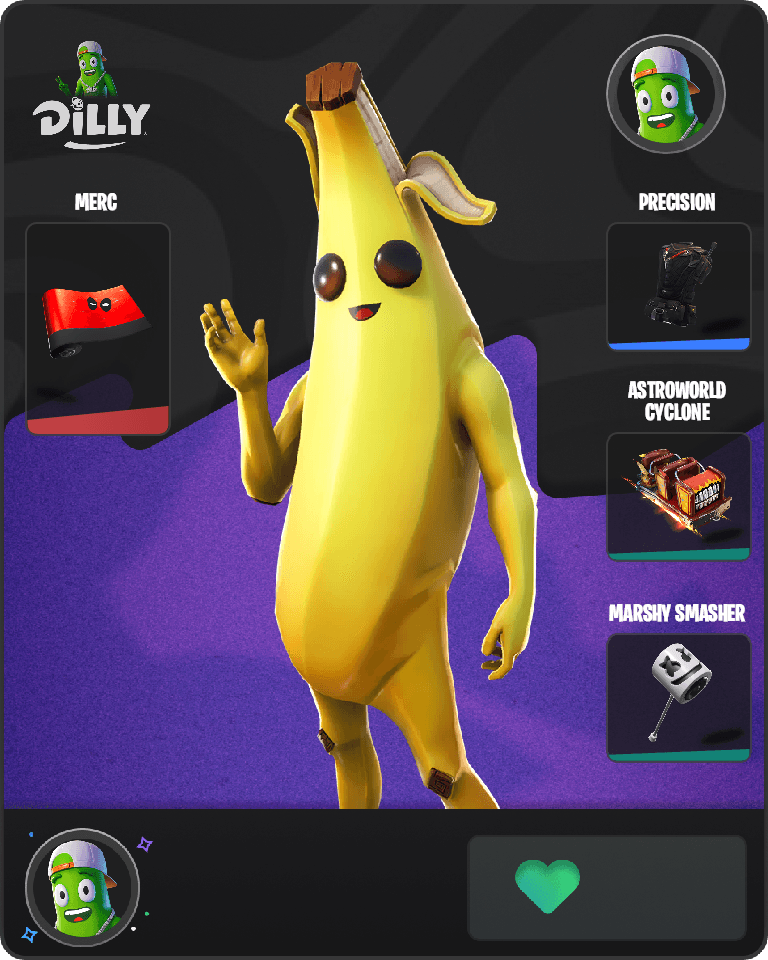 Peely Fortnite combo