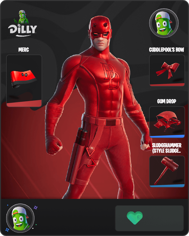 Daredevil Fortnite combo