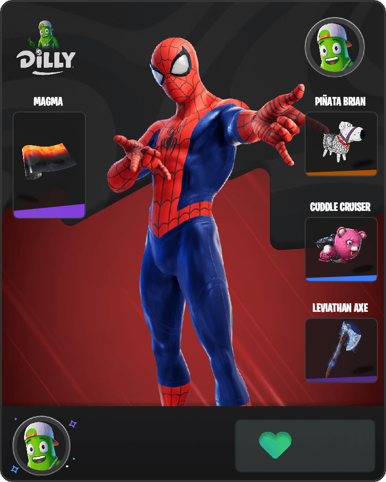 Spider-Man Fortnite combo