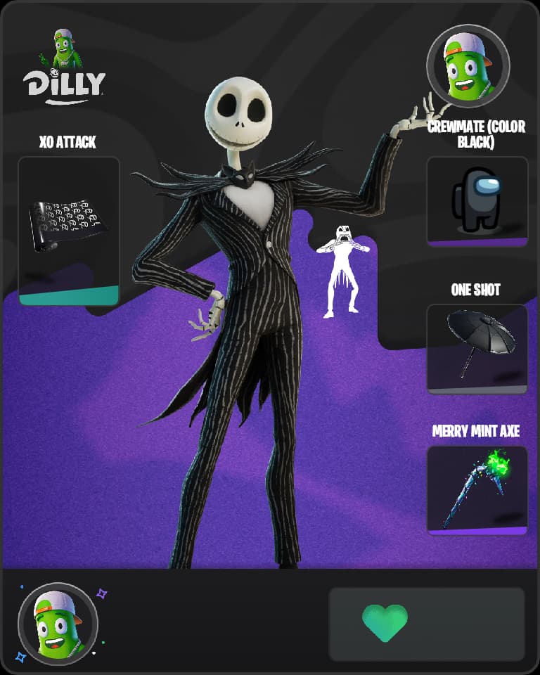 Jack Skellington combo by peely789