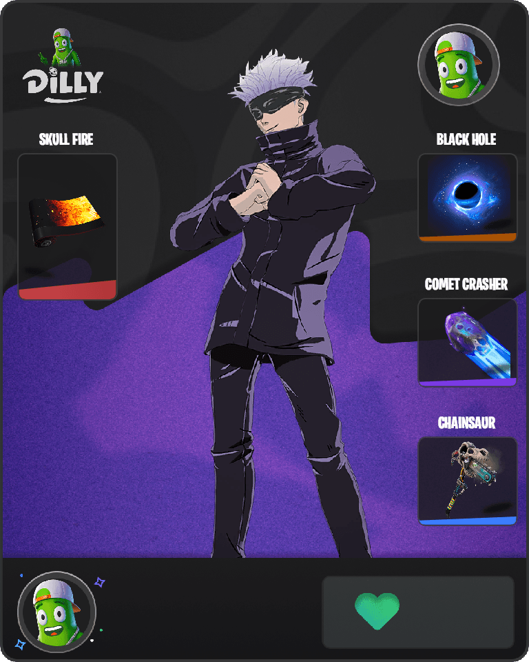 Satoru Gojo Fortnite combo