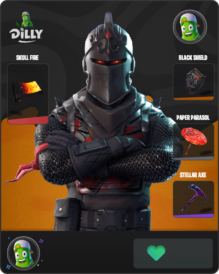 Black Knight Fortnite combo