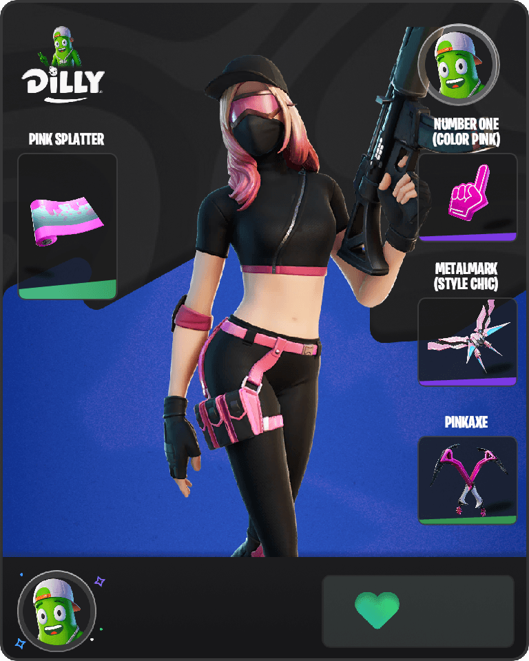 Athleisure Assassin Fortnite combo