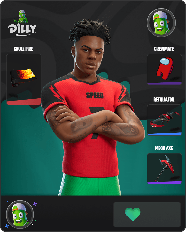 IShowSpeed Fortnite combo