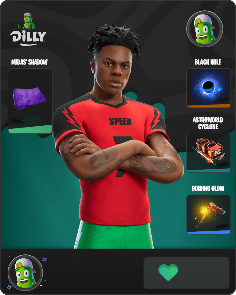 IShowSpeed Fortnite combo