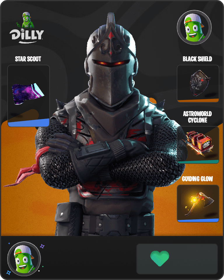 Black Knight Fortnite combo