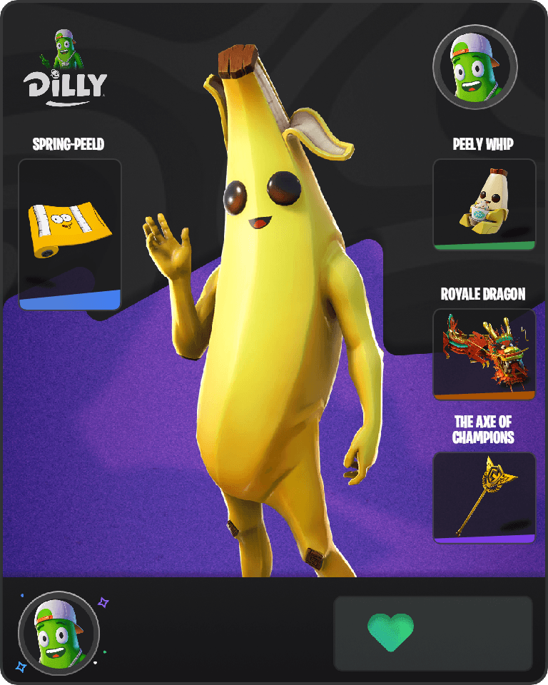 Peely Fortnite combo