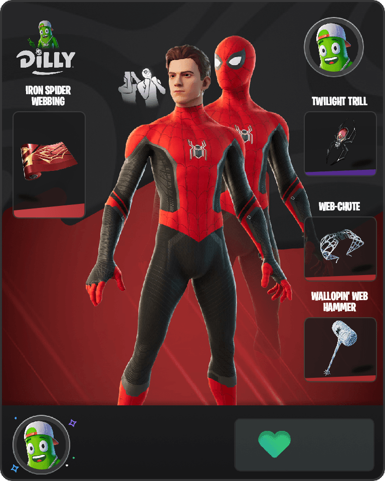 Spider-Man (No Way Home) Fortnite combo