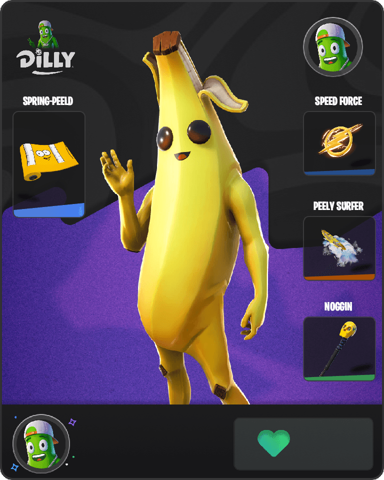 Peely Fortnite combo