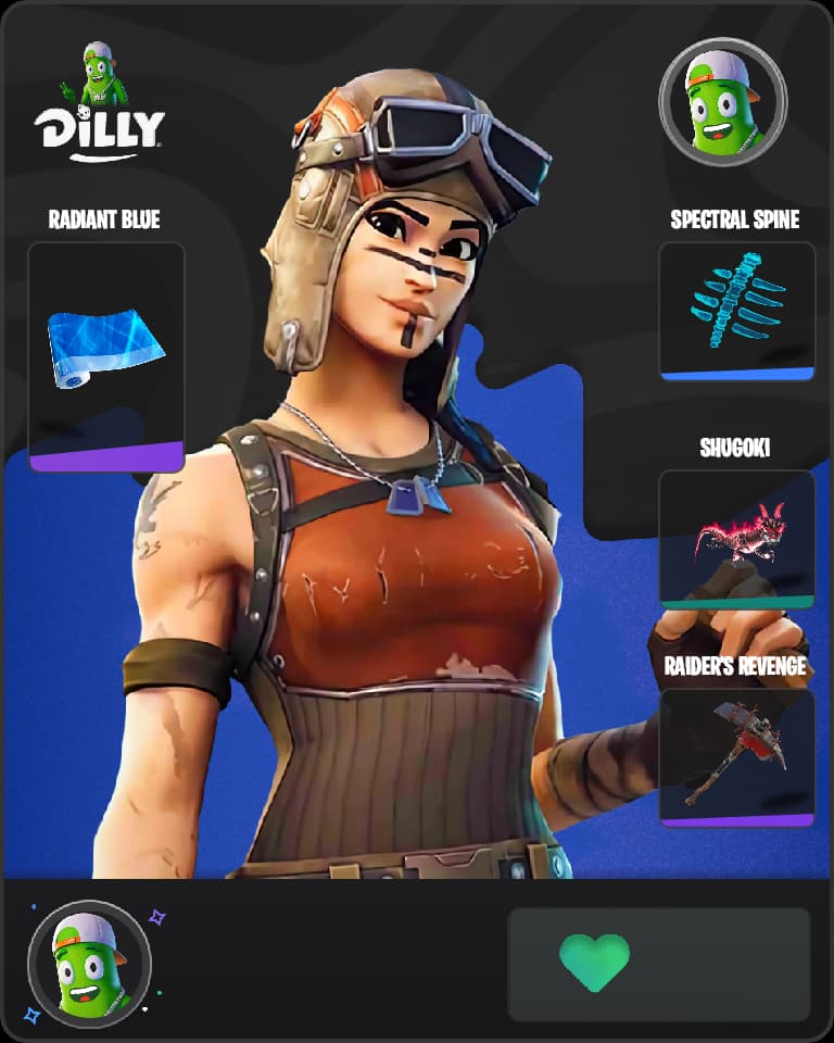 Renegade Raider combo by lxnestarbaby