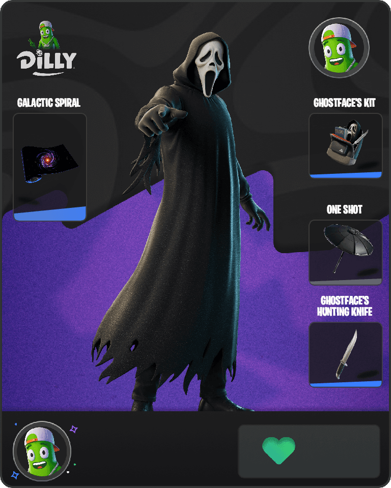 Ghostface Fortnite combo