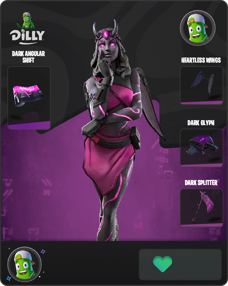 Darkheart Fortnite combo