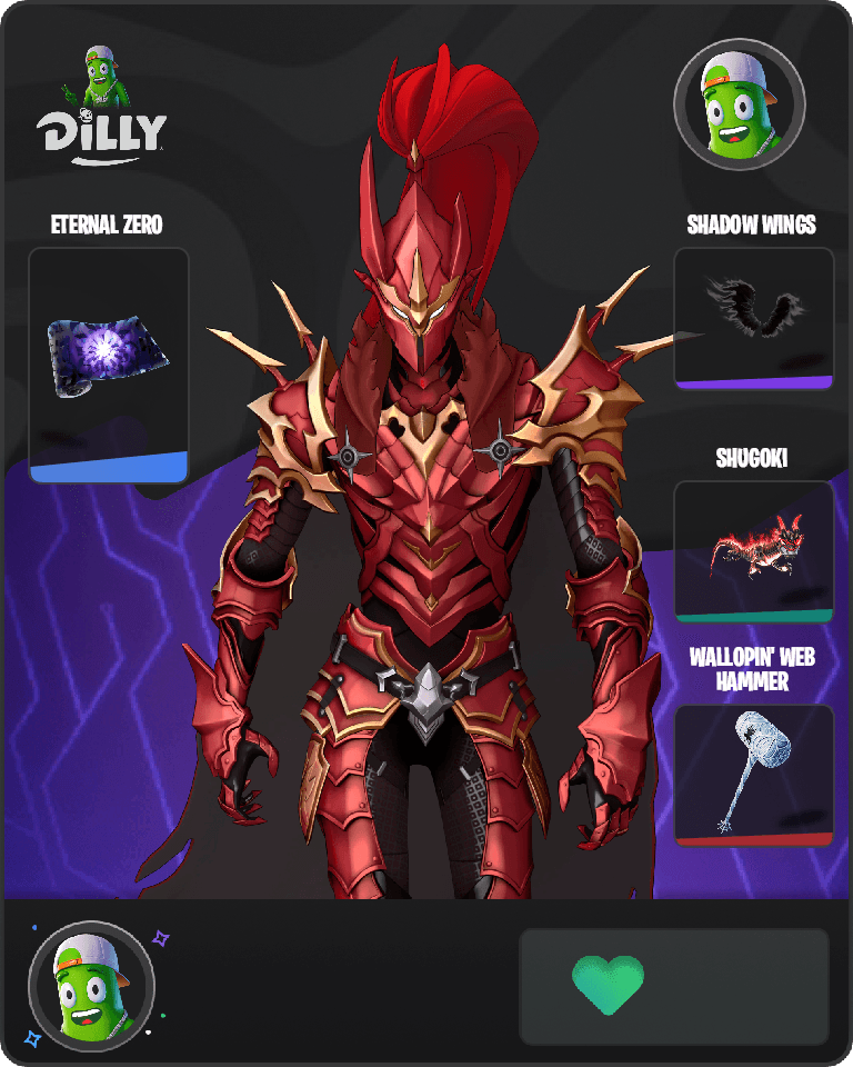 Blood-Red Commander Igris Fortnite combo