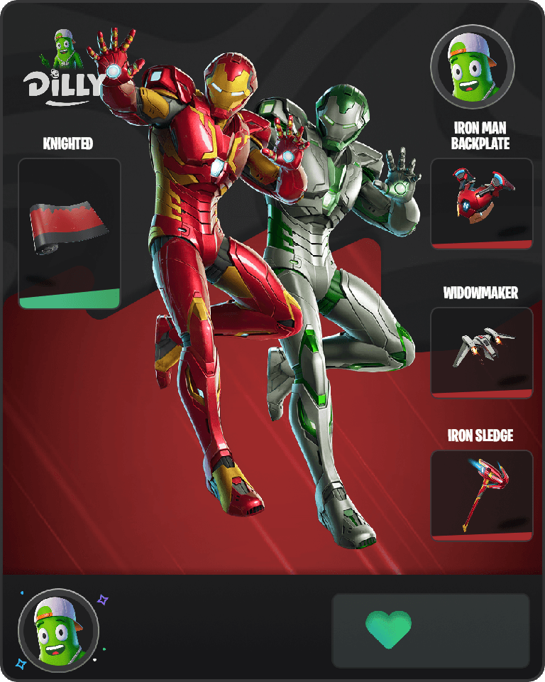 Iron Man Fortnite combo