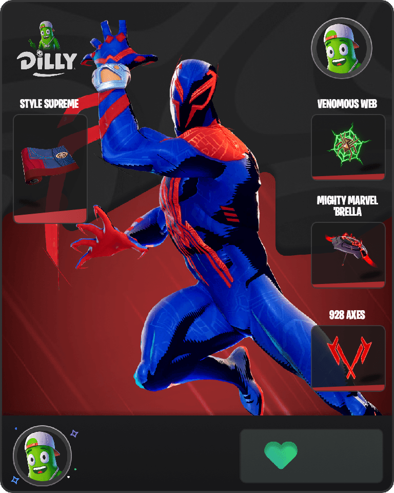 Spider-Man 2099 Fortnite combo