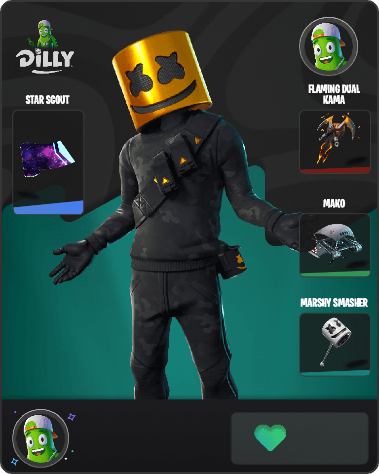 Marshmello Fortnite combo