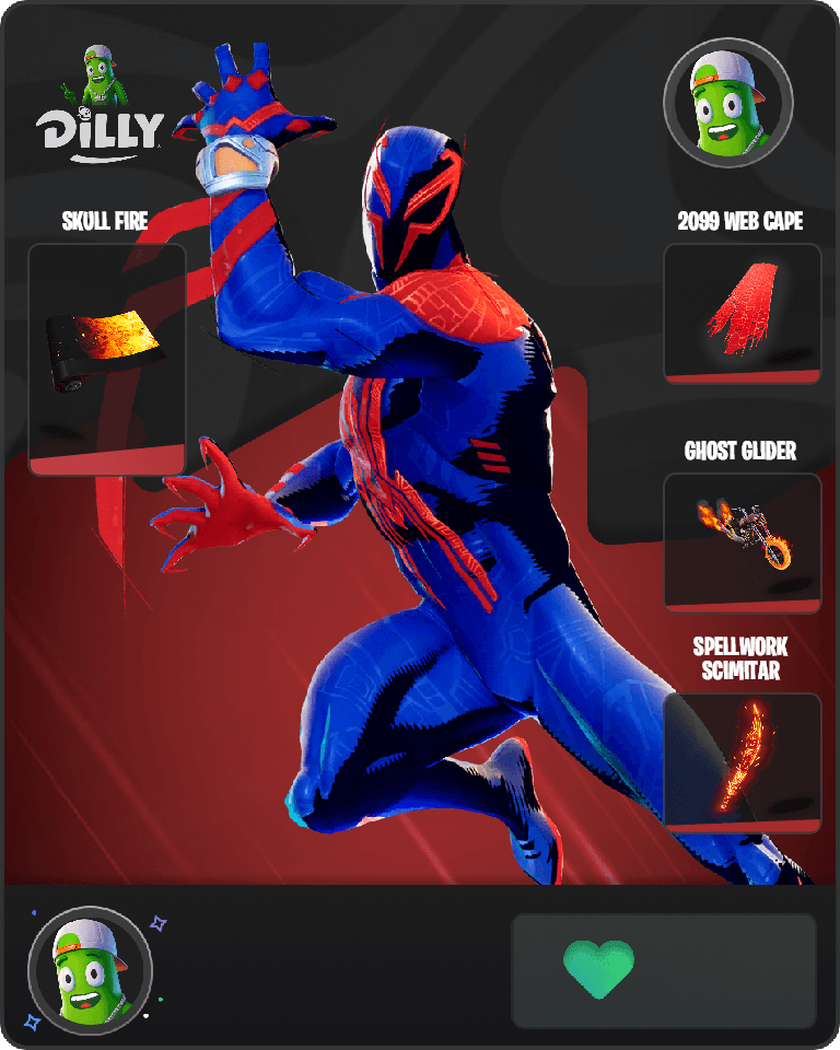 Spider-Man 2099 Fortnite combo