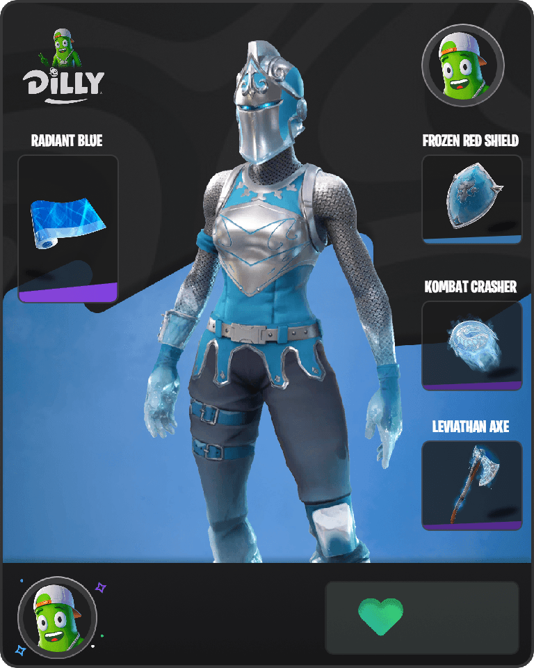 Frozen Red Knight Fortnite combo