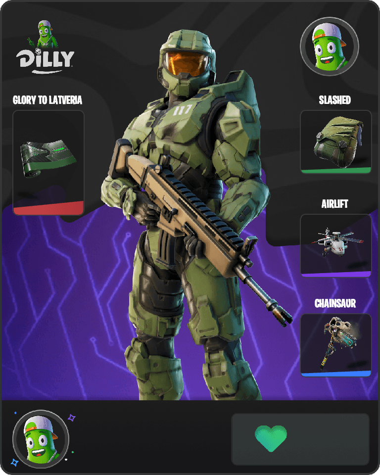 Master Chief Fortnite combo