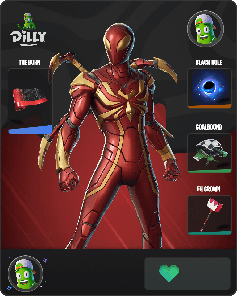 Iron Spider Fortnite combo