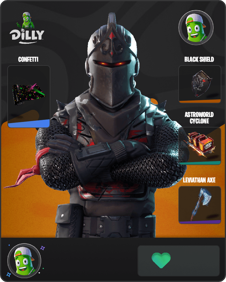 Black Knight Fortnite combo