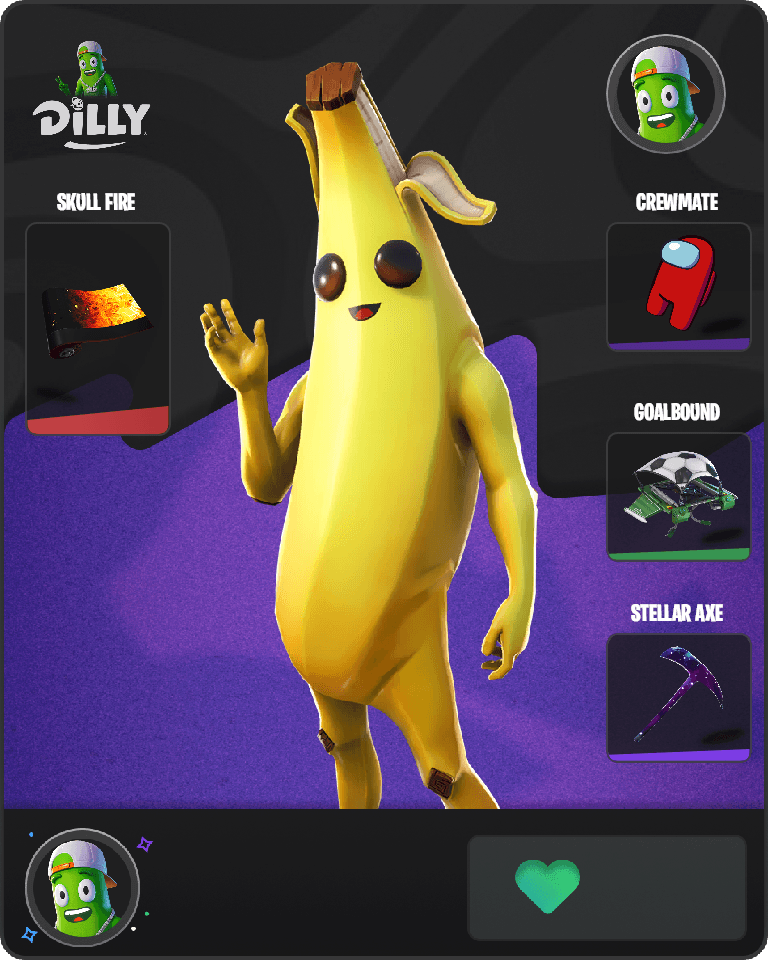Peely Fortnite combo