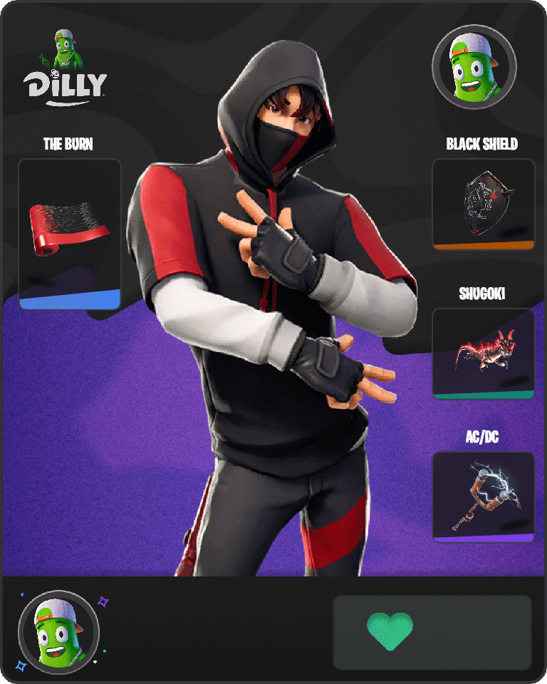 IKONIK Fortnite combo
