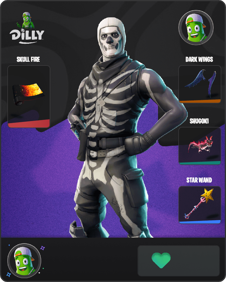 Skull Trooper Fortnite combo