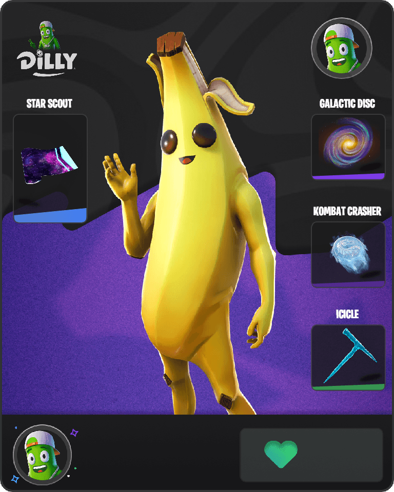 Peely Fortnite combo