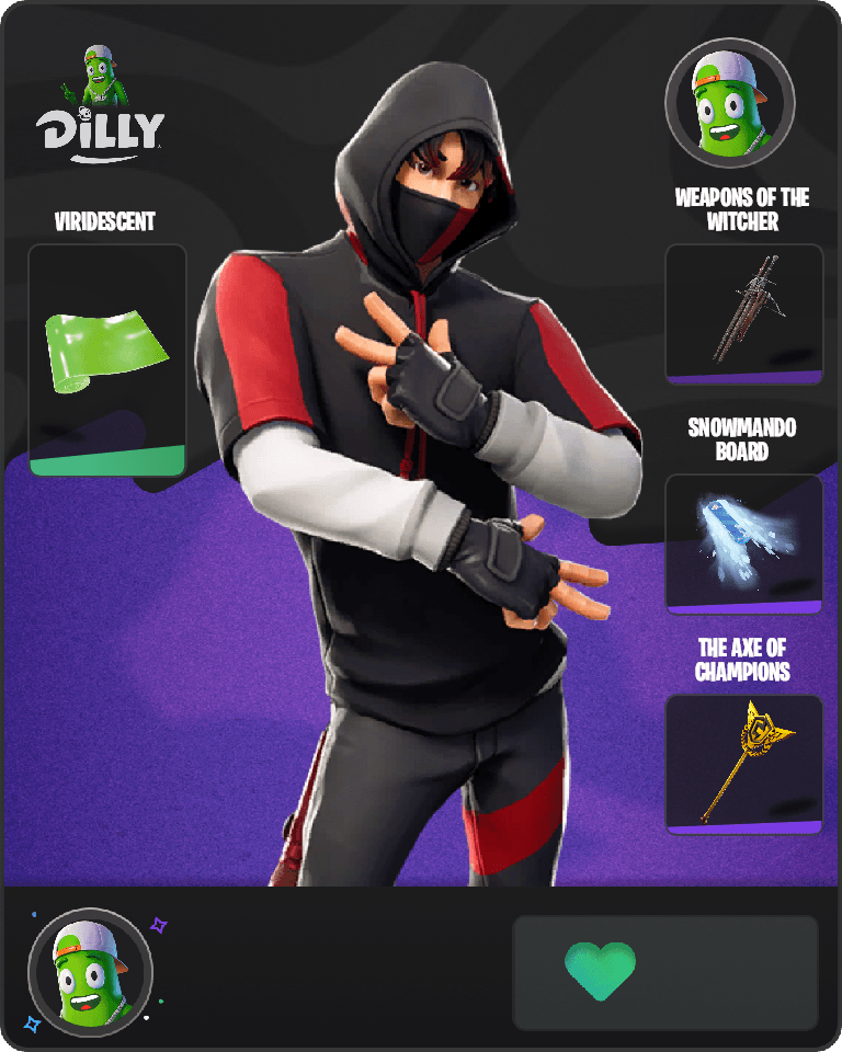IKONIK Fortnite combo