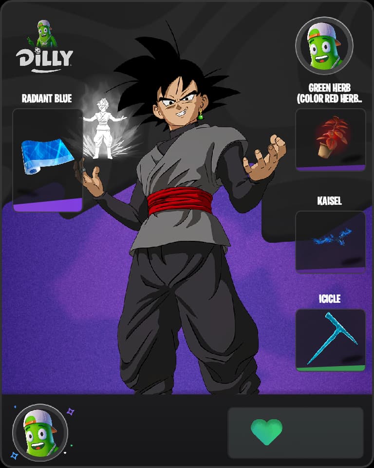 Goku Black combo by DillyFan311870