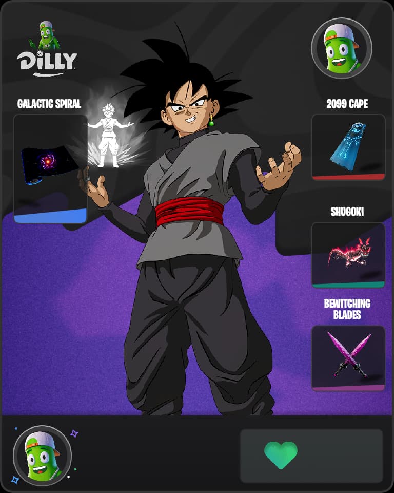 Goku Black combo by DillyFan302369