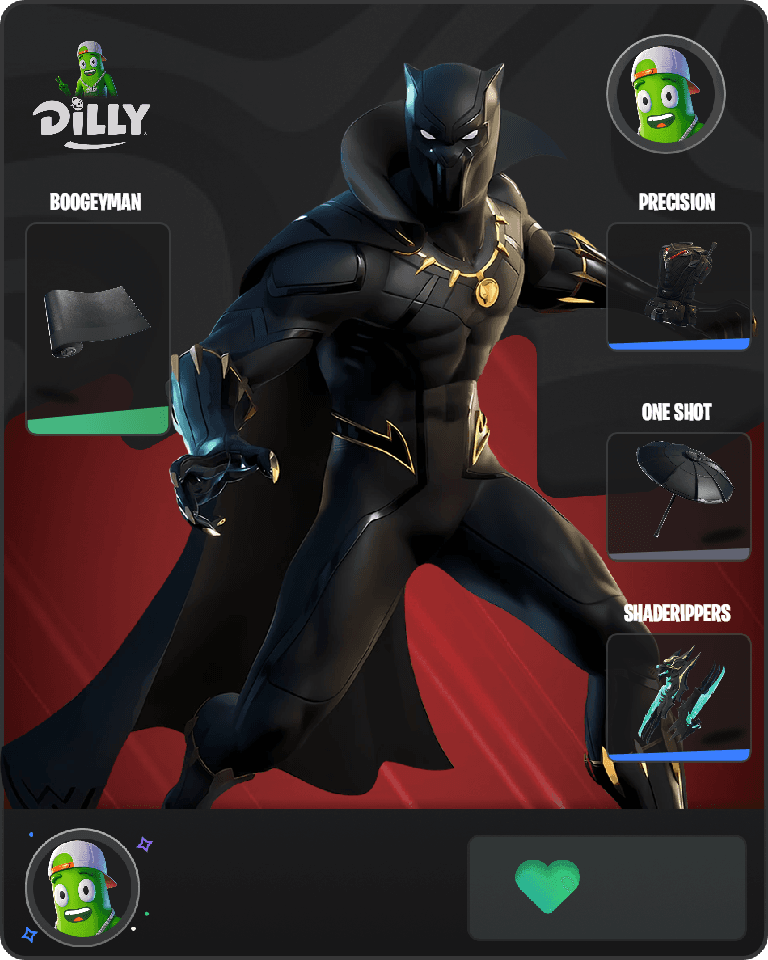 Black Panther Fortnite combo