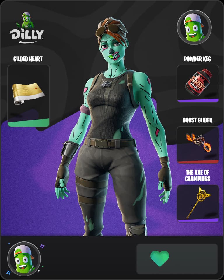 Ghoul Trooper Fortnite skin combo