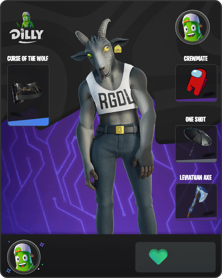 A Goat Fortnite combo