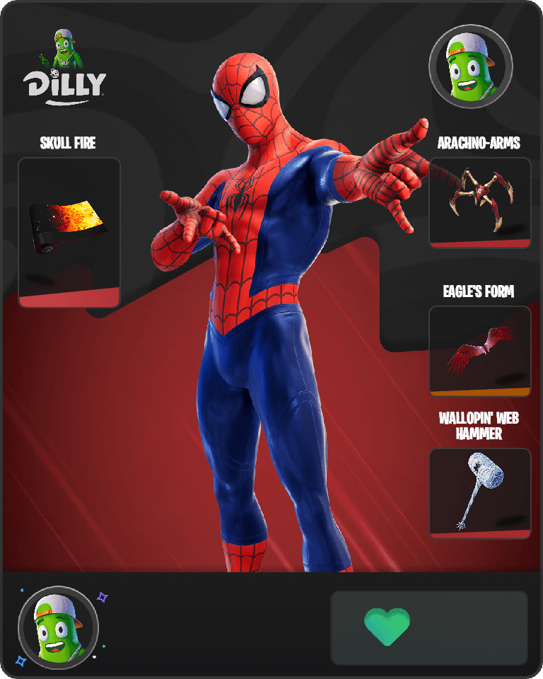 Spider-Man Fortnite combo