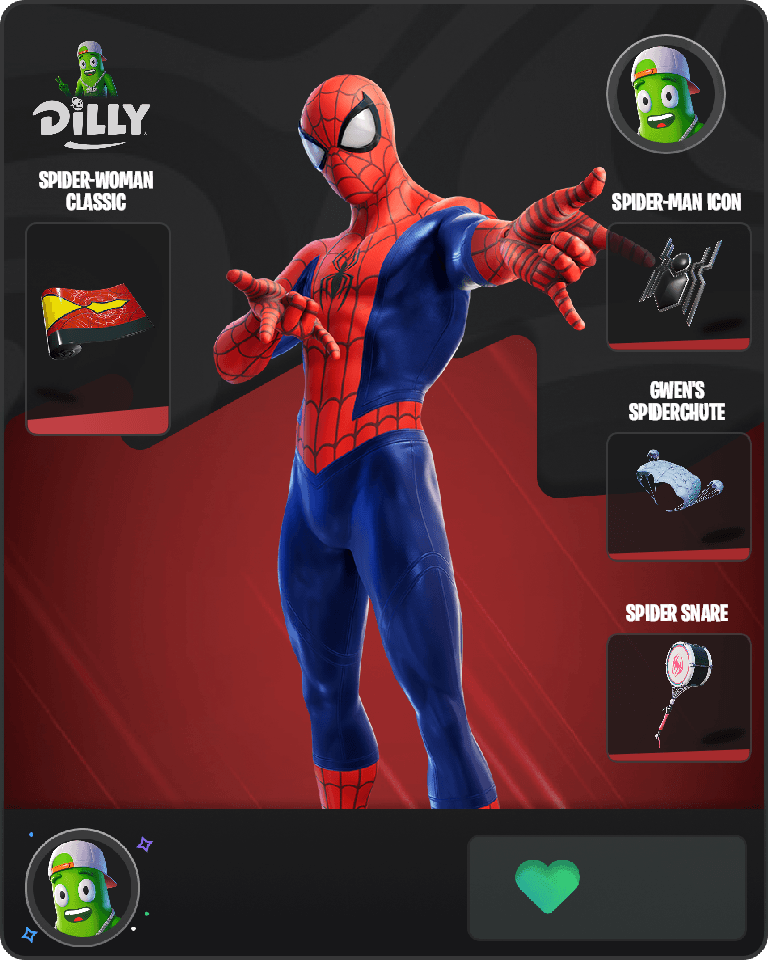Spider-Man Fortnite combo