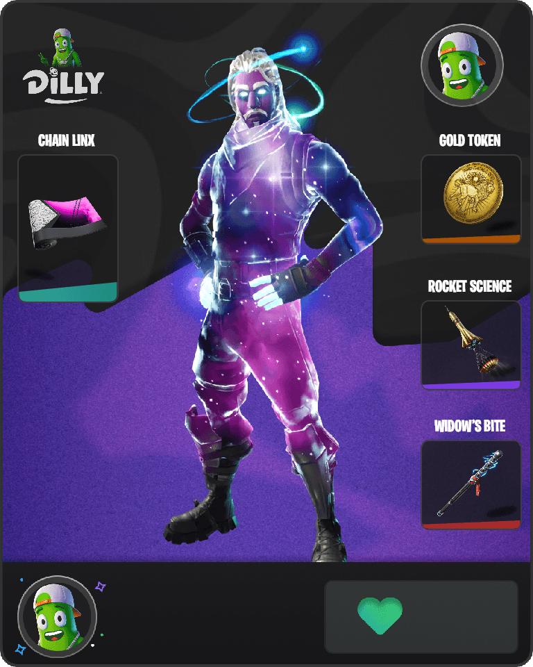 Galaxy Fortnite combo