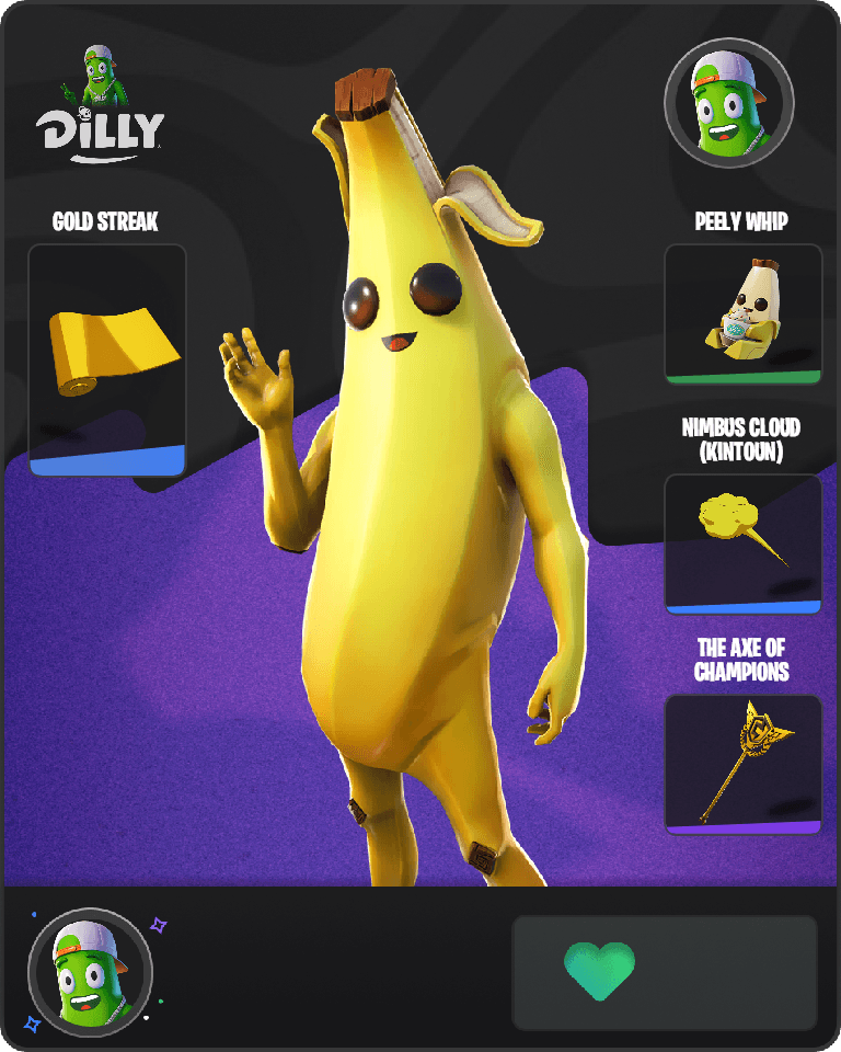 Peely Fortnite combo