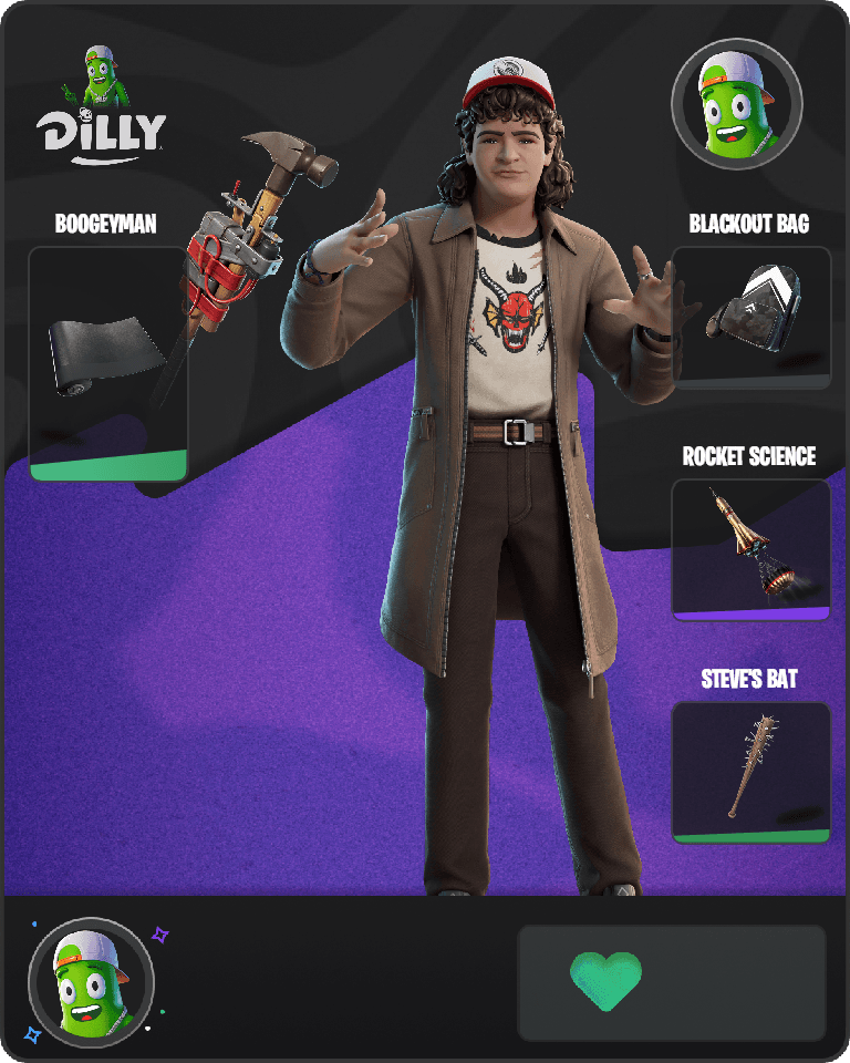Dustin Henderson Fortnite combo