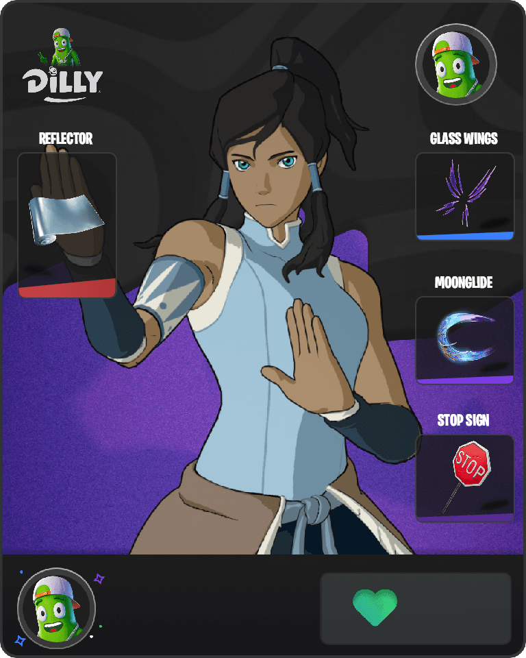 Korra Fortnite combo
