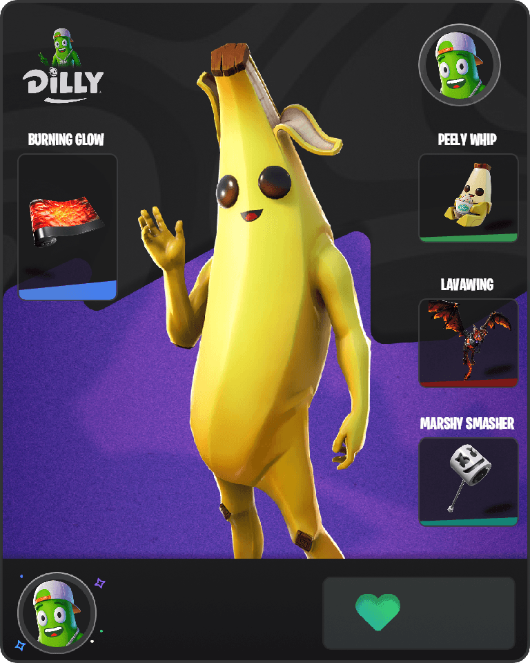 Peely Fortnite combo