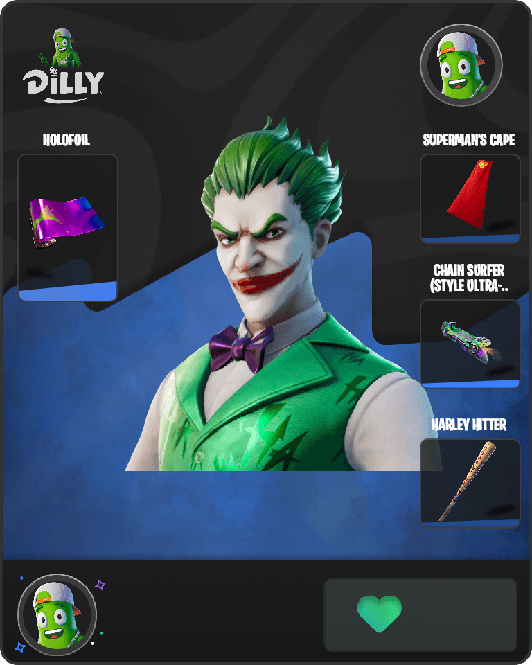 The Joker Fortnite combo