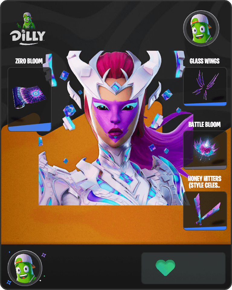 The Cube Queen Fortnite combo